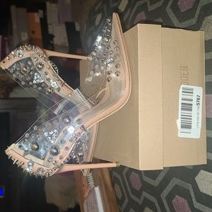 Steve Madden Veronicka Clear heels